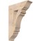 Ekena Millwork Merced Traditional Smooth Bracket, Douglas Fir, 5 1/2"W x 20"D x 28"H BKT06X20X28MRC01SDF - alternate 1